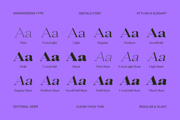 Gestalo Font - Preview 5