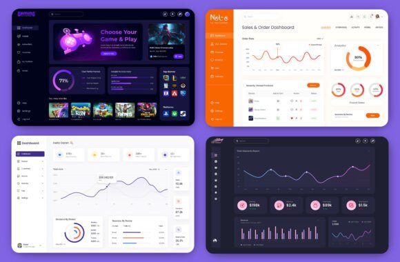 Modern Dashboard UI Kit