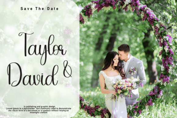 Naturaly Font PNG with transparent background - Preview 1