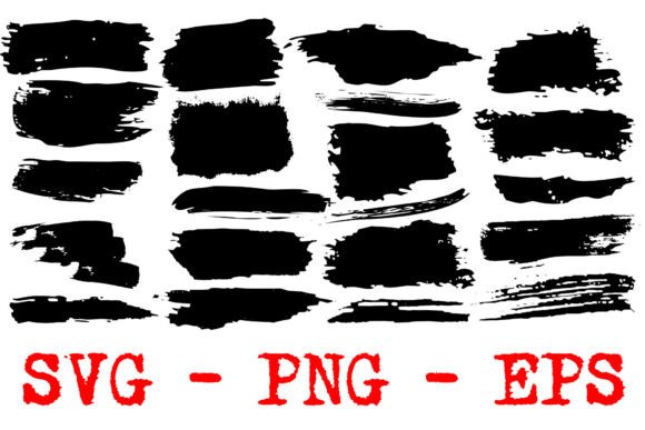 Paint Brush Strokes