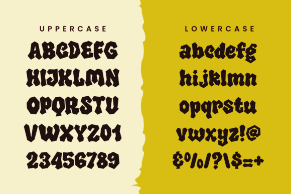 Pumpkin Haunt Font PNG with transparent background - Preview 1