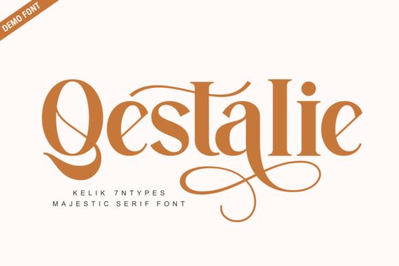 Qestalie Demo Fonts
