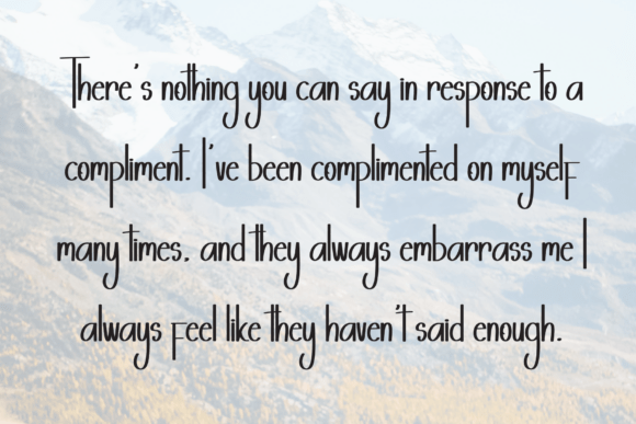 Simple Butterfly Font font preview - 5