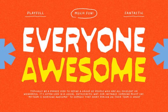 Auhsome Font - Preview 4