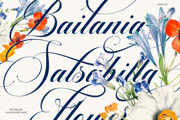 Barlimena Font PNG with transparent background - Preview 1
