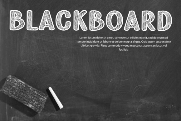 Chalk Studio Font PNG with transparent background - Preview 4