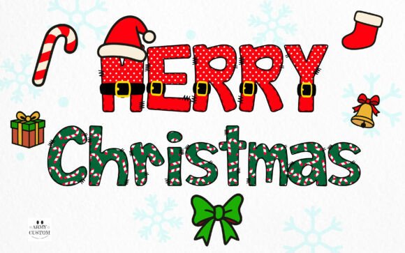 Christmas Bundle Font - Preview 2