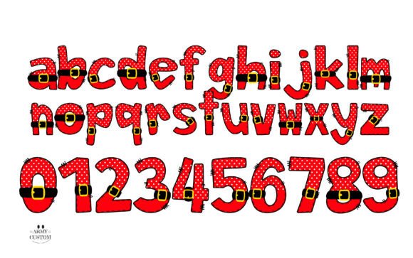 Christmas Bundle Font - Preview 3