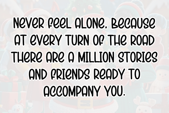 Christmas Festival Font - Preview 3