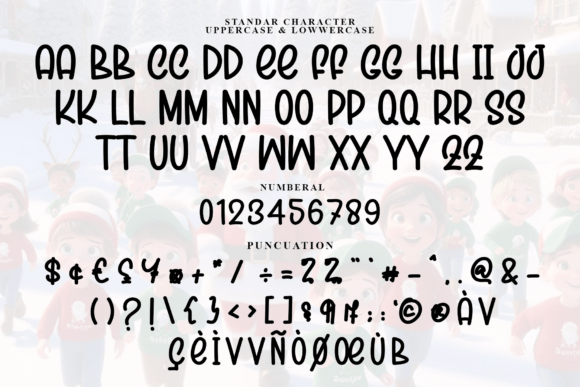 Christmas Festival Font - Preview 4