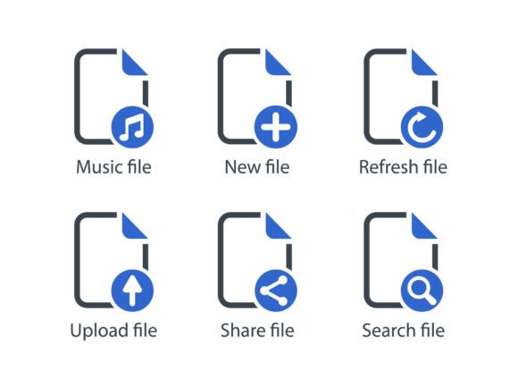 Files Icon Set 3