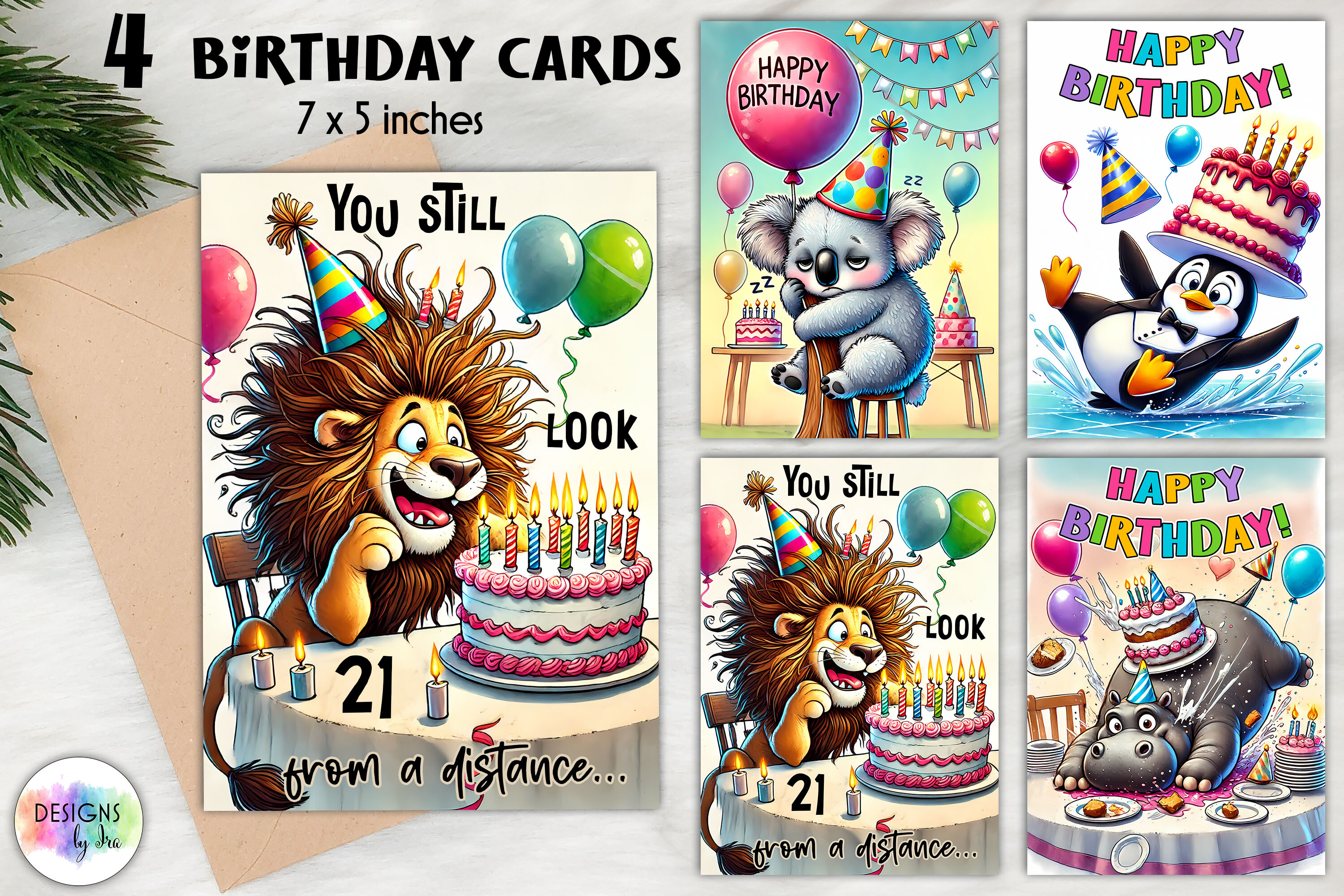 Funny Birthday Cars, Sarcastic Cards