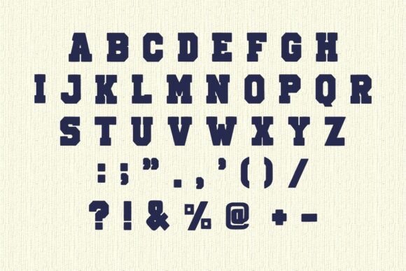 Goldman School Font - Preview 4