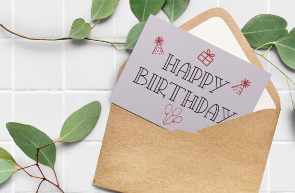 Hollow Charm Font PNG with transparent background - Preview 3