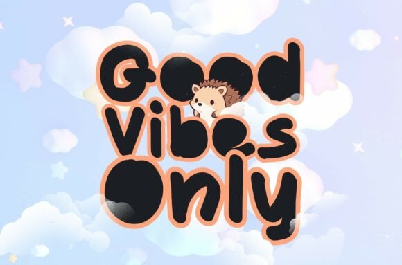 Hoppy Letters Font PNG with transparent background - Preview 2
