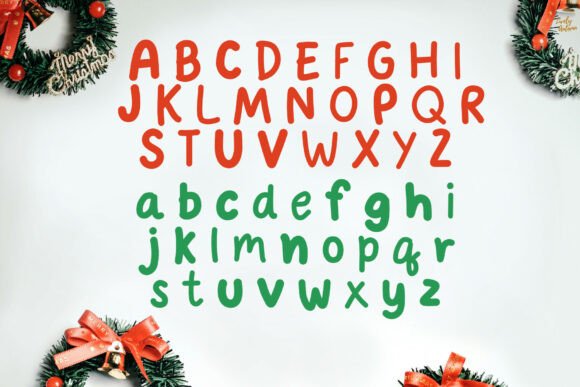 Jingle Bells Font - Preview 1