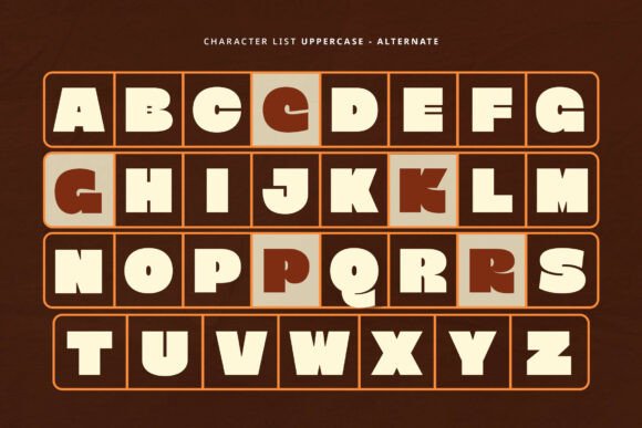 Kwiper Font PNG with transparent background - Preview 2