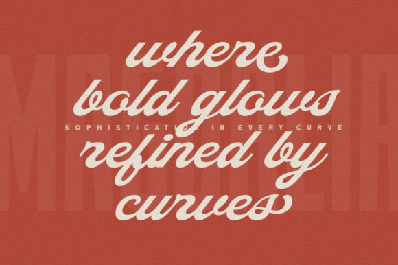 Magdalia Font PNG with transparent background - Preview 6