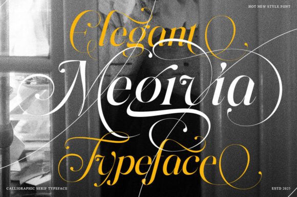 Megivia Font font preview - 5
