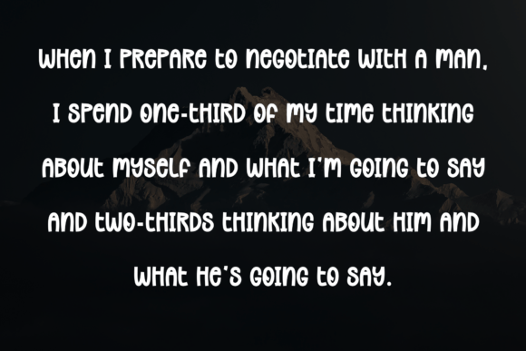 Night Winter Font PNG with transparent background - Preview 5