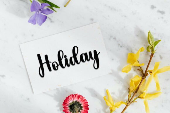 Single Beauty Font PNG with transparent background - Preview 1