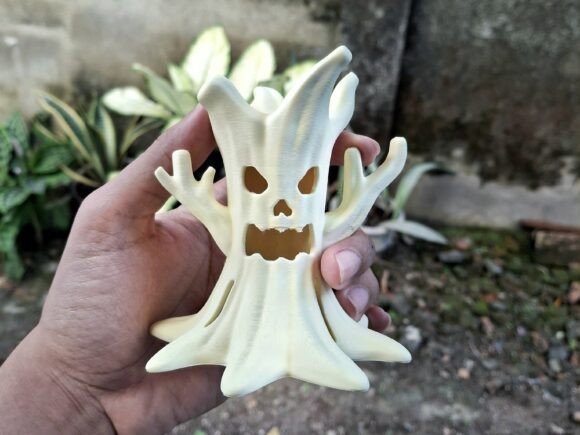 Spooky Monster Tree 3D Print Model Impressão 3D Por Kentung3D