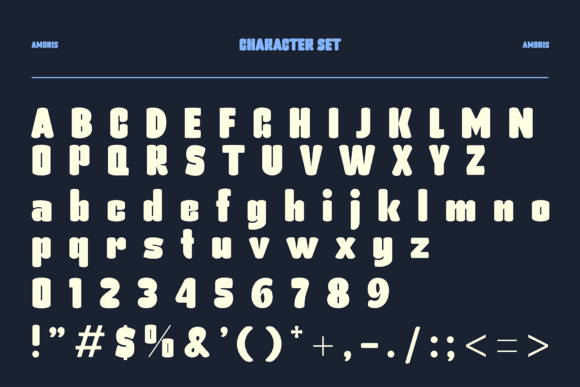 Amoris Font - Preview 2