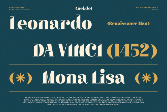 Anekdot Font - Preview 1