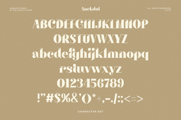 Anekdot Font - Preview 2