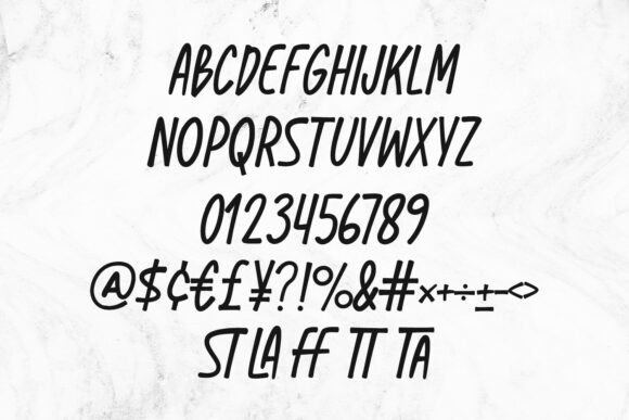 Attlast Corps Font - Preview 5