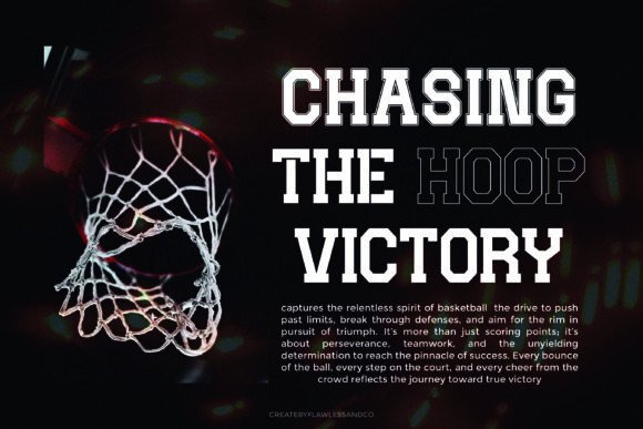 Best Dunk Font - Preview 4