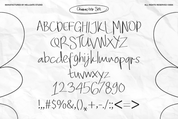 Blue Kasual Handwritten Font - Preview 2