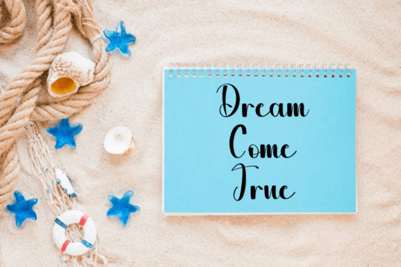 Blue Magnolia Font - Preview 3