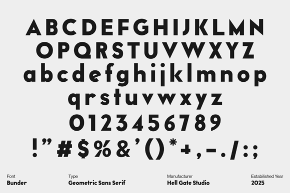 Bunder Font - Preview 2