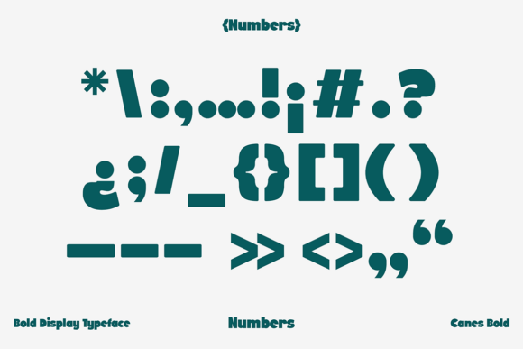 Canes Font - Preview 5