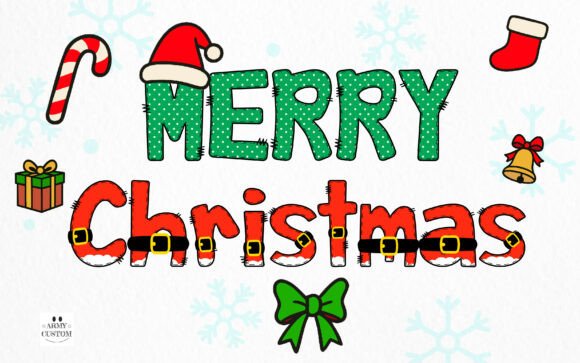 Christmas Bundle Font - Preview 1