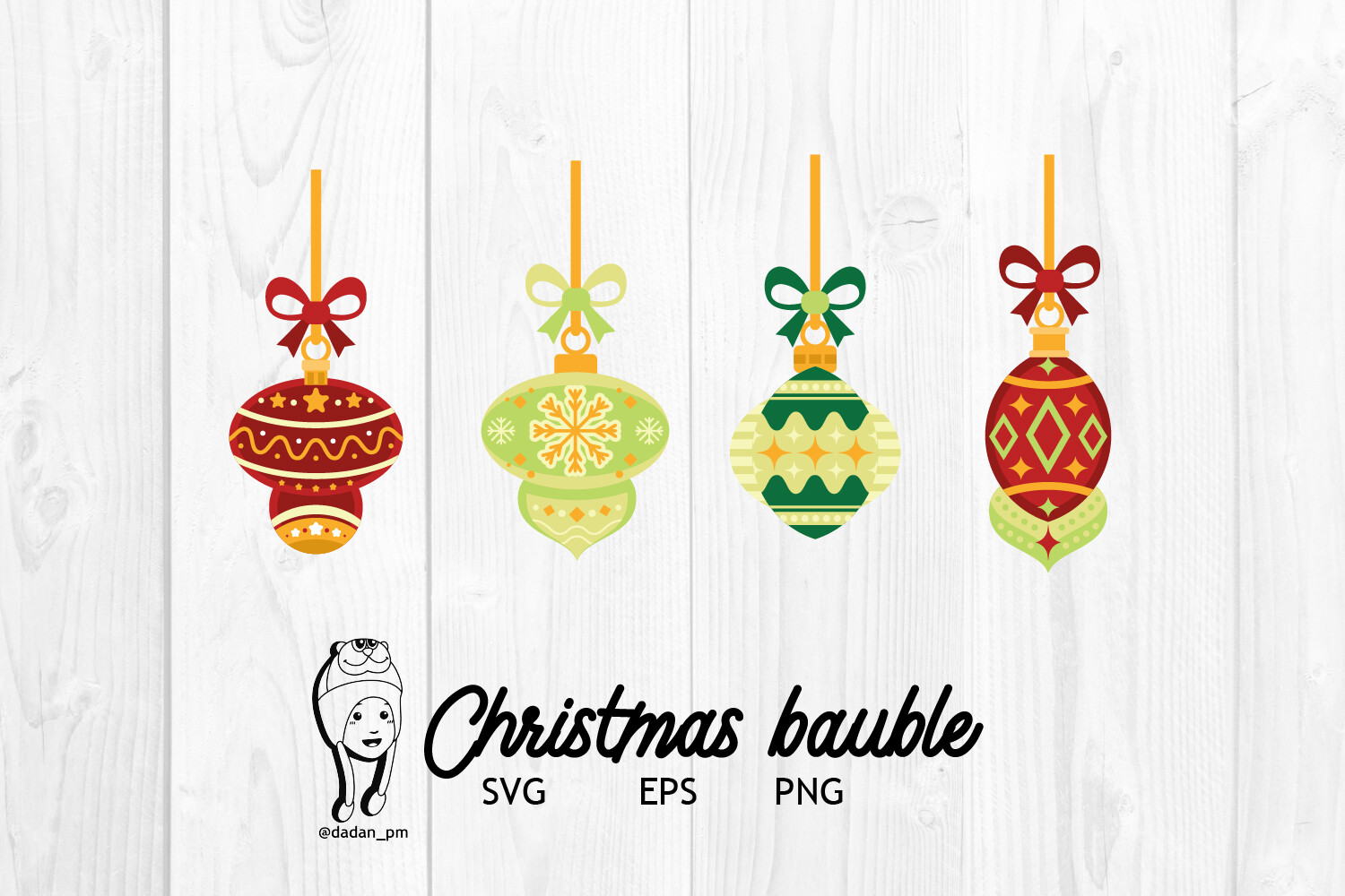 Christmas Bauble Svg