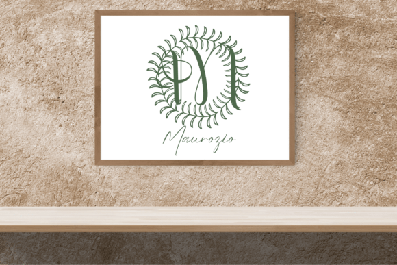 Cresverde Monogram Font - Preview 2