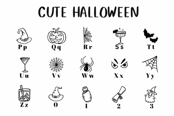 Cute Halloween Font - Preview 2