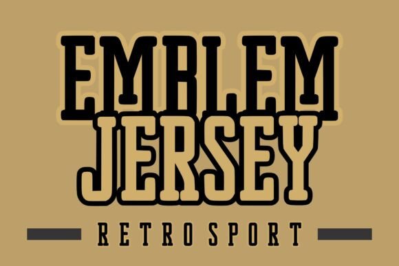 Emblem Jersey