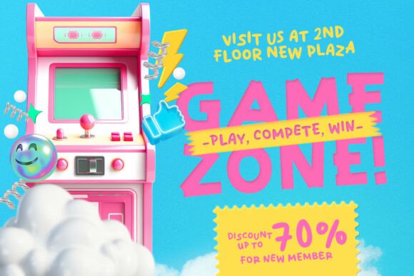 Gamer World Font - Preview 1
