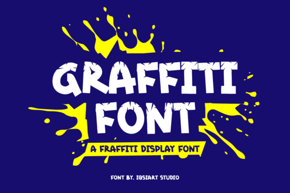 Graff Starsi Font - Preview 1