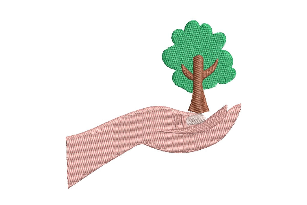 Hand Holding Tree
