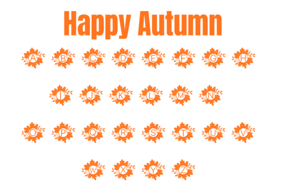 Happy Autumn Font - Preview 1