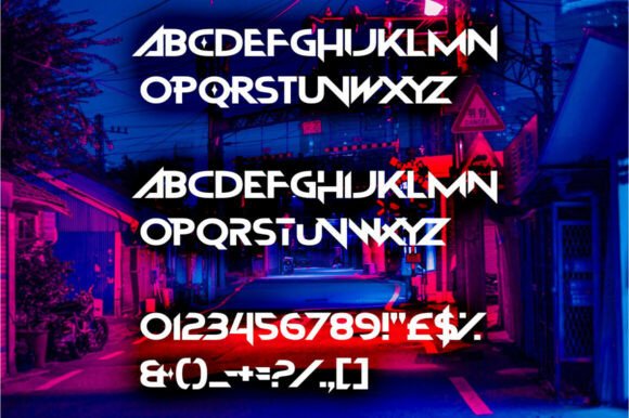 Hunters K-pop Font PNG with transparent background - Preview 1