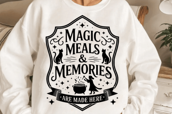 Magic Meals & Memories SVG Design