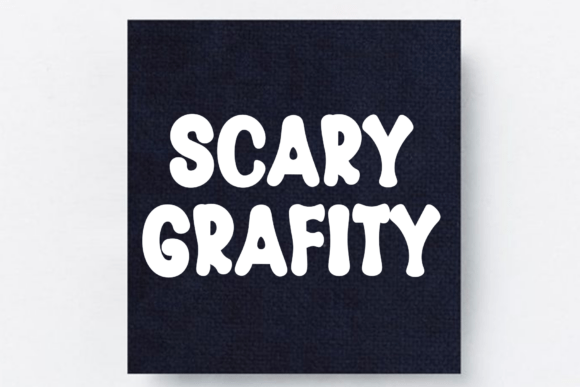 Midnight Scary Font PNG with transparent background - Preview 4