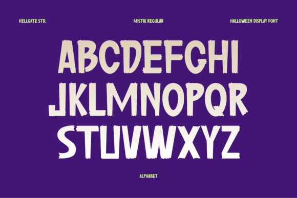 Mistik Font PNG with transparent background - Preview 2