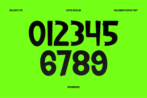 Mistik Font PNG with transparent background - Preview 3