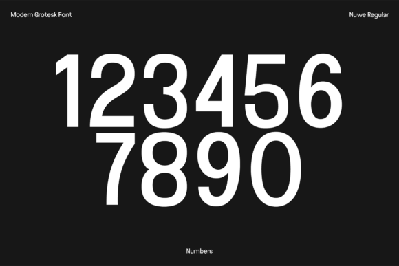 Nuwe Sans Font PNG with transparent background - Preview 4